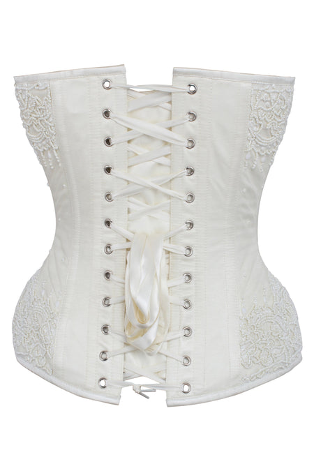 Ivory Satin Couture Corset