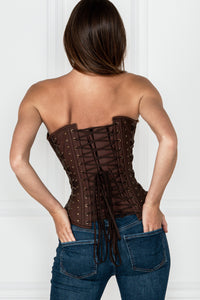 Corset Story WTS817 Steampunk LARP Overbust Corset with buckles
